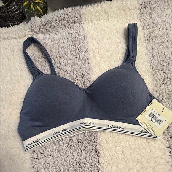 Calvin Klein Other - Calvin Klein Women's Gray Bralette